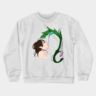 Copy of Elf drinking from a flower Crewneck Sweatshirt